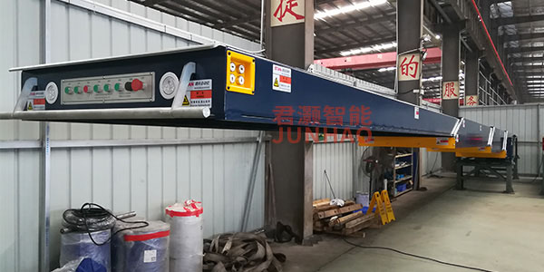 帶爬坡平臺升降式皮帶伸縮輸送機